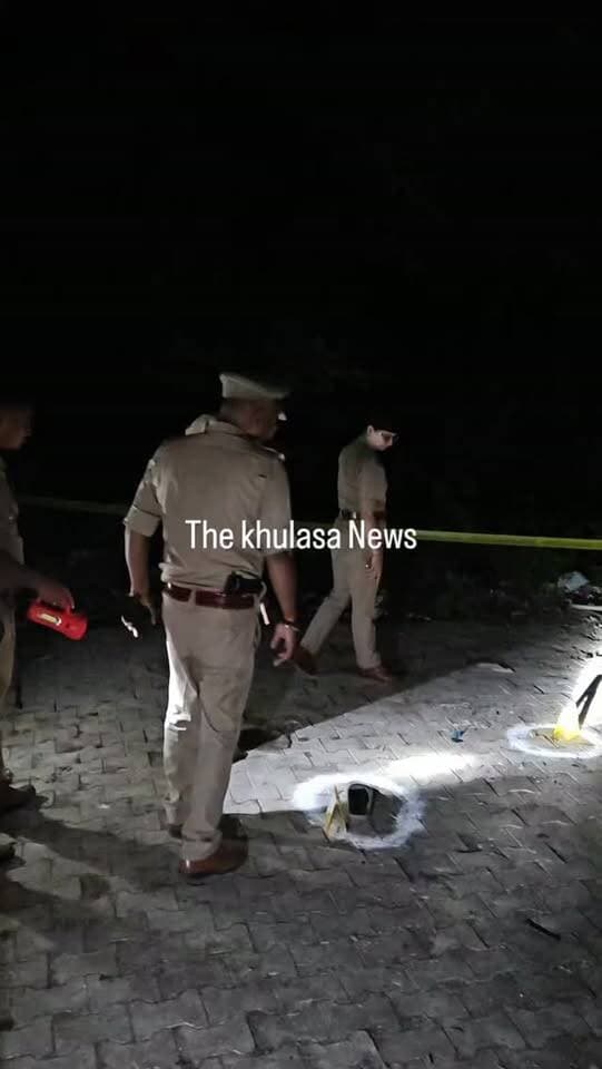 झांसी में नौ नंबर क्रॉसिंग के पास पुलिस और बदमाशों के बीच हुई मुठभेड़, बदमाशों ने की थी लूट