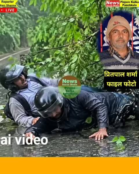 मौत का समय किसी को पता नहीं होता अनहोनी कब और कहां हो जाए कोई नहीं जानता
पिंजौर में दर्दनाक हादसा पेड़ का तना गिरने से स्थानीय निवासी की मौत।
Like /comment /share / follow instagram and you tube subscribe
https://nsmpkp.com News Social Media Pinjore Kalka Panchkula Reporter mani Pinjore / kalka 25-9-2026,
my E-mail:manisharma4009@ gmail.com what's app no:-9896944009