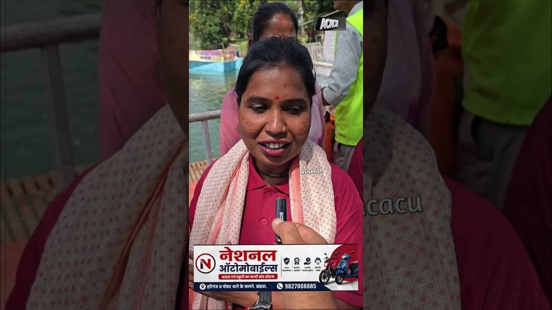 खंडवा नगर निगम नें पूजा सामग्री के विसर्जन की अलग व्यवस्था की! #khandwa #khandwanews #khandwaacacu
