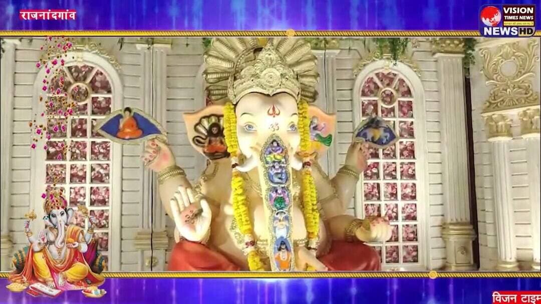 गणपति बप्पा मोरिया । #festival #rajnandgaon