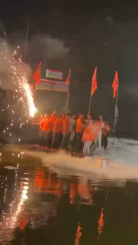*🚩मेणार का राजा विसर्जन🚩*
*31वा गणपति महोत्सव 2026*
*बजरंग दल मेणार🙏*
