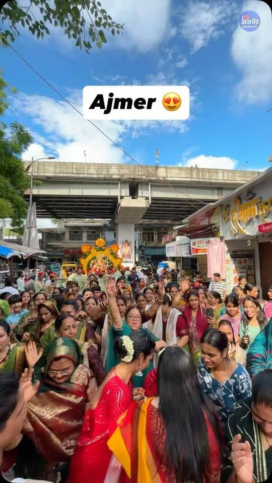 अजमेर में Bappa की विदाई ❤️🙏 | Ganesh Visarjan 2026 | Ganpati Bappa Morya 🚩
