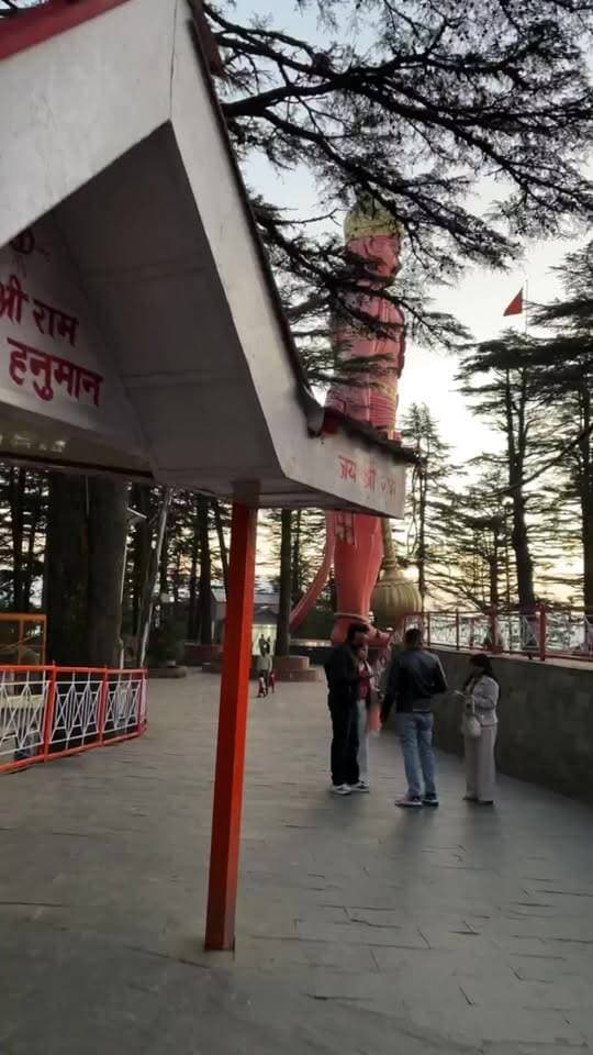 Jai shree Raam @jakhu mandir darshn