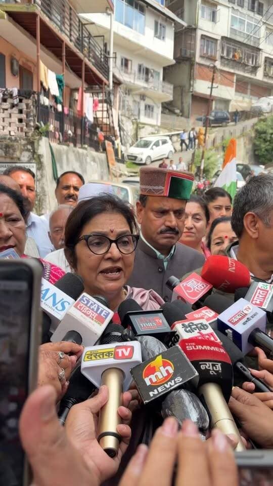 SIR के विरोध में कांग्रेस का शिमला में प्रदर्शन, प्रदेश प्रभारी रजनी पाटिल, उपमुख्यमंत्री मुकेश अग्निहोत्री समेत कई वरिष्ठ नेता शामिल