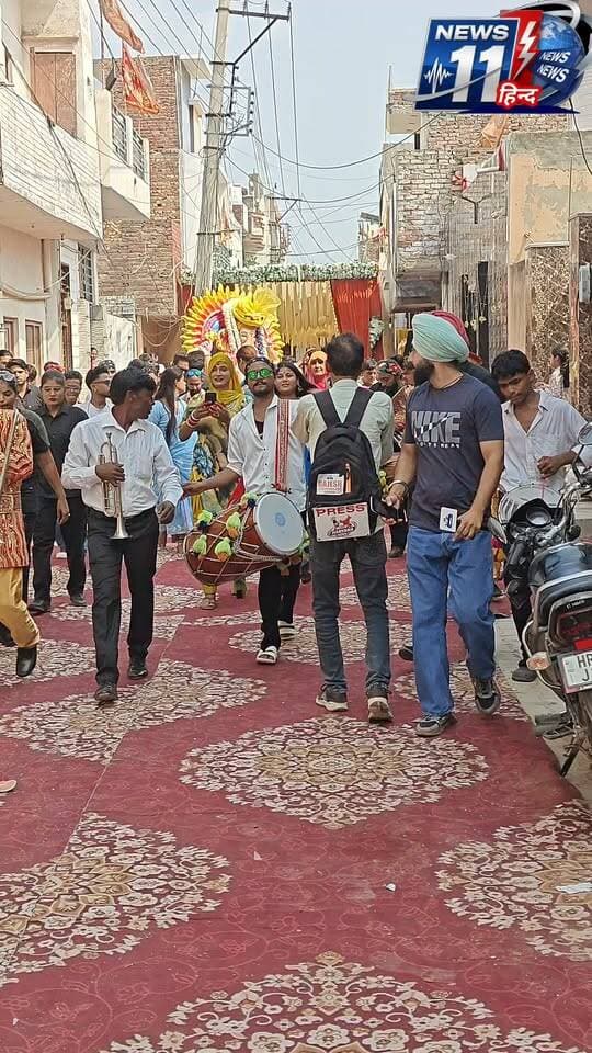 सिरसा गणपति विसर्जन के कुछ खास पल 10 दिवसीय है गणपति महोत्सव के बाद आज गणपति विसर्जन का विशेष कार्यक्रम संजू महत्व द्वारा किया गया #viral #Sirsa #Haryana #India #Mahant