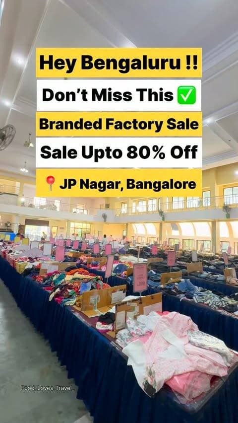 📍Shilpakala Mantapa, Next to JP Nagar 4th phase metro , Bangalore
#jpnagar #jpnagarbangalore #jpnagar7thphase #jpnagarshopping #jpnagara