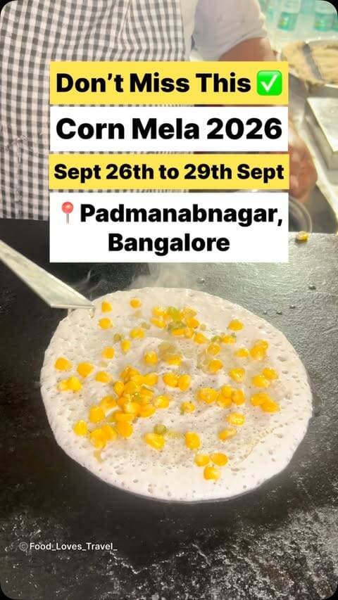 📍 18th Main Road, Near Maharaja Agrasena Hospital, Padmanabha Nagar, Bangalore
Sept 26th to 29th Sept
Stall Booking:- 9980811505
#padmanabnagar #banashankari #nammabengaluru #bangalorefoodies #thingstodoinbangalore