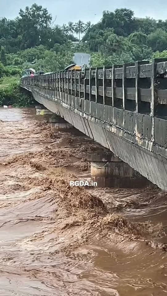 Deadliest Flow Of Janjabati River 🌊 #rgda #rayagada #cyclone #flashfloods #river rainfall