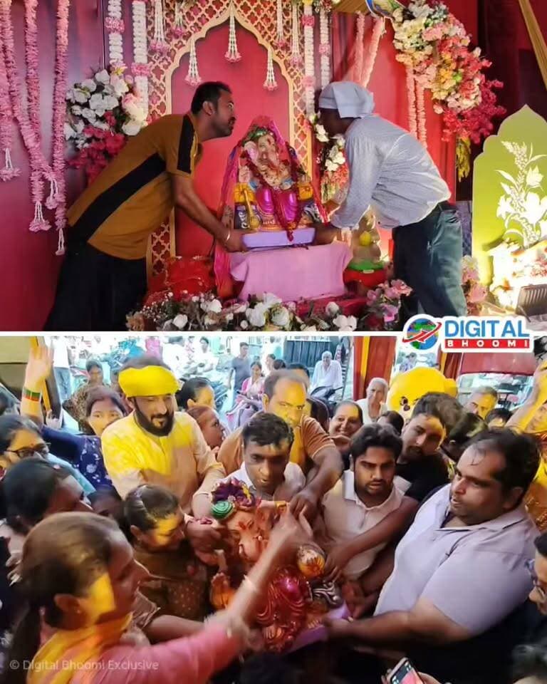 रोहतक के शिवाजी कॉलोनी में गणपति विसर्जन की धूम: जय माँ गंगा स्तुति मण्डल ने पंडाल में ही गणपति जी को स्नान करा दिया अच्छा संदेश
.
#rohtak #haryana #news #digitalbhoomi #db #explore #ganpatibappamorya