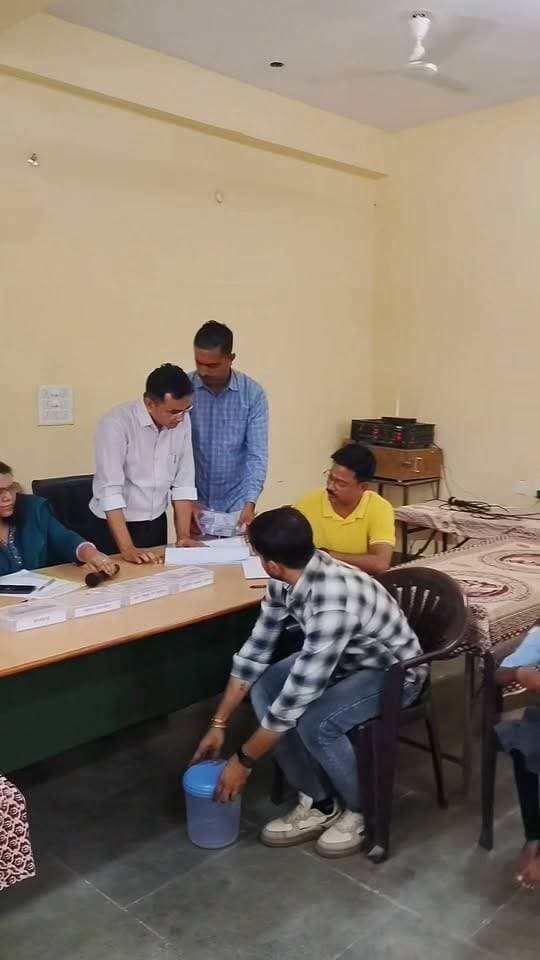 बालेसर उपखंड मुख्यालय पर सरपंचों और वार्ड पंचों की लॉटरी