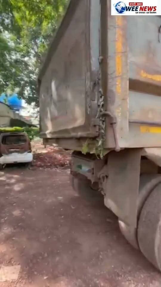 मझौली में गणेश पंडाल की भीड़ में घुसा रेत से भरा डंपर, चालक गिरफ्तार आरती के दौरान तेज रफ्तार डंपर को
