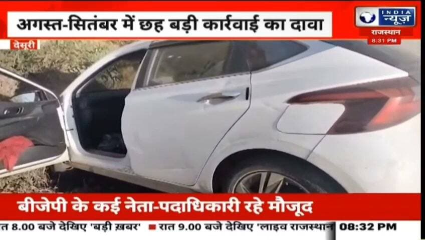 नशे के सौदागरों के लिए नाडोल चौकी पुलिस बनी खतरे की घंटी लगातार बड़ी कार्यवाई जारी रिपोर्ट प्रहलादसिंह इंडिया न्यूज