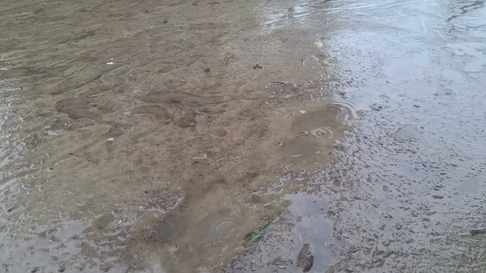 लखीमपुर खीरी जिले में लगातार हो रही भारी बारिश।