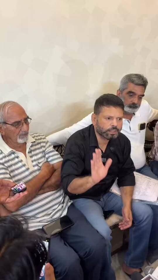 बड़ी खबर पंजाबी धर्मशाला विवाद को लेकर प्रेस वार्ता