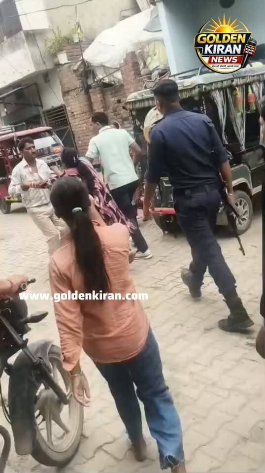 कुरुक्षेत्र के गांधी नगर में पुलिस ने एक व्यक्ति को लिया हिरासत में,हुआ हंगामा,स्थानीय लोगो ने जताया रोष