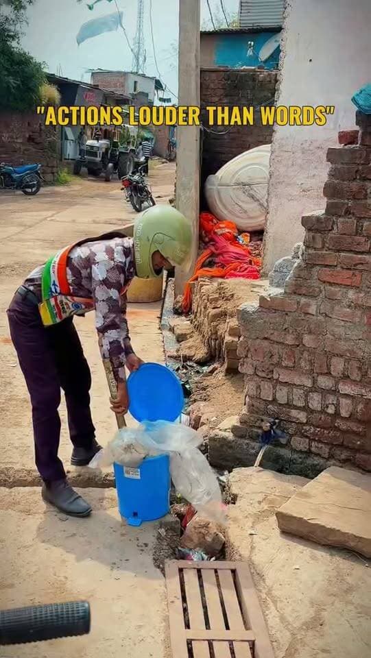 सबसे बड़ी समस्या यह है कि हमारी बातें बहुत बड़ी हैं, और कर्म बहुत ज़्यादा छोटे! 🇮🇳
#ActionOverWords #cleanindiamission #vishnubhartesh #GroundReality #bethechangeyouwanttosee