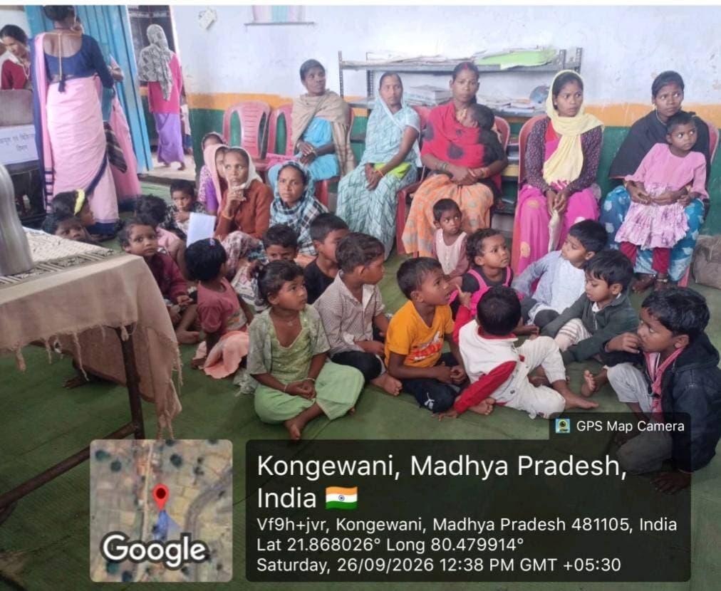 बैहर विकासखंड के ग्राम कोंगेवानी में आयोजित विशेष जन समस्या निवारण शिविर में विभिन्न योजनाओं और विभागों से संबंधित कुल 55 आवेदन प्राप्त हुए। इनमें जाति प्रमाण पत्र के 3, संबल कार्ड के 6, आयुष्मान कार्ड के 25, मातृ वंदन योजना का 1, जन्म प्रमाण पत्र का 1, समग्र ई-केवाईसी के 5, पशुपालन विभाग के 6, मृत्यु प्रमाण पत्र के 3, विद्युत बिल सुधार के 2, किसान क्रेडिट कार्ड का 1 तथा लाड़ली लक्ष्मी योजना का 1 आवेदन शामिल रहा। इनमें 5 आवेदनों का निराकरण किया गया, जबकि शेष आवेदनों पर कार्रवाई जारी है। पशुपालन विभाग के शिविर में 5+1 बकरी पालन योजना के तहत भी 6 आवेदन प्राप्त हुए।
#बालाघाट
#CMMadhyaPradesh
#WelfareTribal
#JansamparkMP #mp_wcdmp
#healthminmp