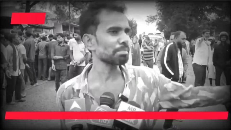 NH 43 ग्राम लोढ़ा मे ग्रामवासियों ने किया चकाजाम..