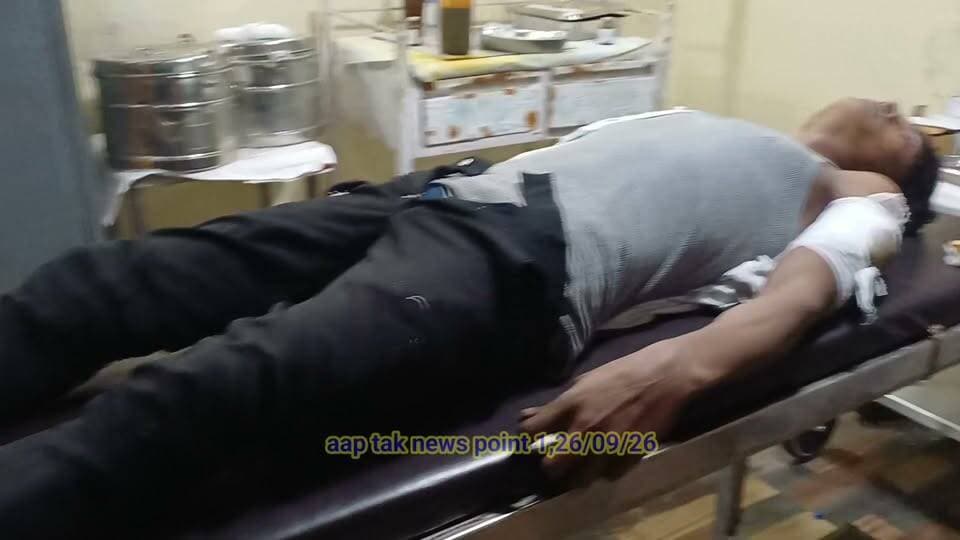 औरंगाबाद/बारुण : काजीचक नहर के पास युवक को मारी गोली, गंभीर हालत में रेफर; हमलावरों की तलाश में जुटी पुलिस। #aaptaknewspoint1 #aurangabad #barun #CrimeNews #Crime #पुलिस #police #BiharNews #samratchoudhary #nonfollowers #bihar