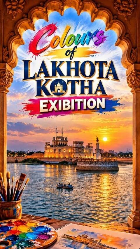 Colours of LAKHOTA EXHIBITION
#heritagehalar #jamnagar #heritage #lakhota