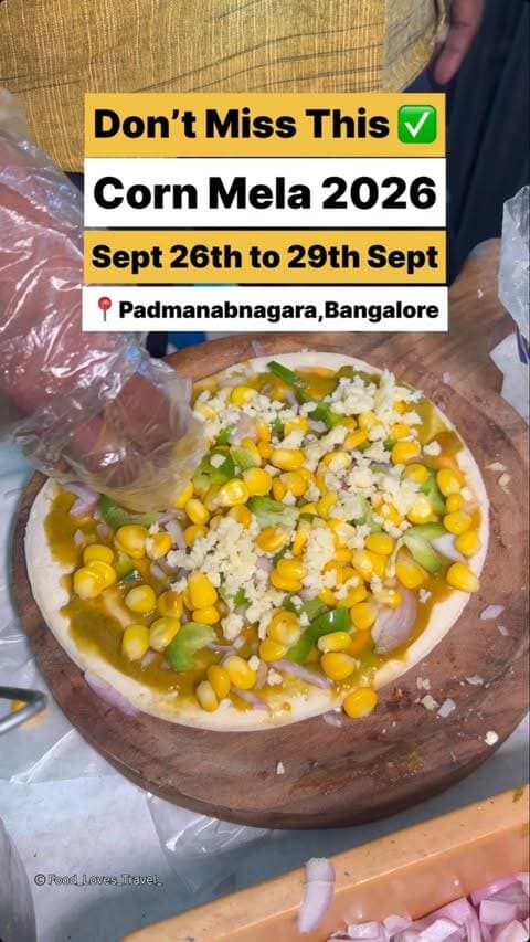 📍18th Main Road, Near Maharaja Aghrasena Hospital, Padmanabnagara, Bangalore
Sept 26th to 29th Sept
#padmanabnagar #padmanabhanagar #banashankari #bangalorefoodies #nammabengaluru