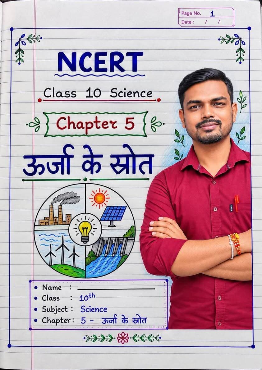 📚 NCERT Class 10 Science | Chapter 5 – ऊर्जा के स्रोत ⚡
अब पढ़ाई होगी Topper Notes Style में! ✍️🔥
Short • Crisp • Exam-Oriented Notes — SSC & Board Exams के लिए बेहद उपयोगी।
💡 पोस्ट को Save कर लो और अपने Study Partner के साथ Share जरूर करो।
👇 बताओ—अगला Chapter किसका चाहिए? 📖
🔥 Hashtags
#Class10Science #NCERT #ScienceNotes #Class10Notes #BoardExam #BoardExam2027 #Science #ऊर्जाकेस्रोत #NCERTNotes #StudyNotes #ExamPreparation #StudyGram #Students #TopperNotes #SSC #PPSC #BiharBoard #StudyMotivation #Education #ViralStudy #StudyReels #EducationalPost #BKRajClasses