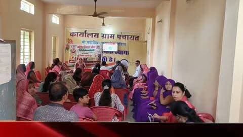 आंगन मिलन सेवा के तहत मोहन बड़ोदिया में विभिन्न कार्यक्रम आयोजित, ‘मन की बात’ का श्रवण कर पोषण प्रदर्शनी का किया अवलोकन