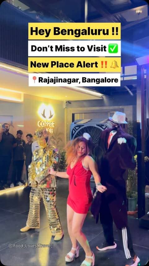 📍Copper Finch, Opposite to Orion Mall, 4th Floor, Rajajinagar above The Andhra Kitchen, Bangalore
#rajajinagar #rajajinagarbangalore #rajajinagarfoodie #orionmallbangalore #bangalorenightlife