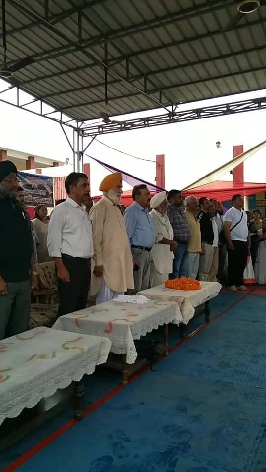 शिवपुर में आयोजित अंडर -14 बॉयज प्रतियोगिता के समापन पर पहुंचे बतौर मुख्यातिथि चौधरी किरनेश जंग