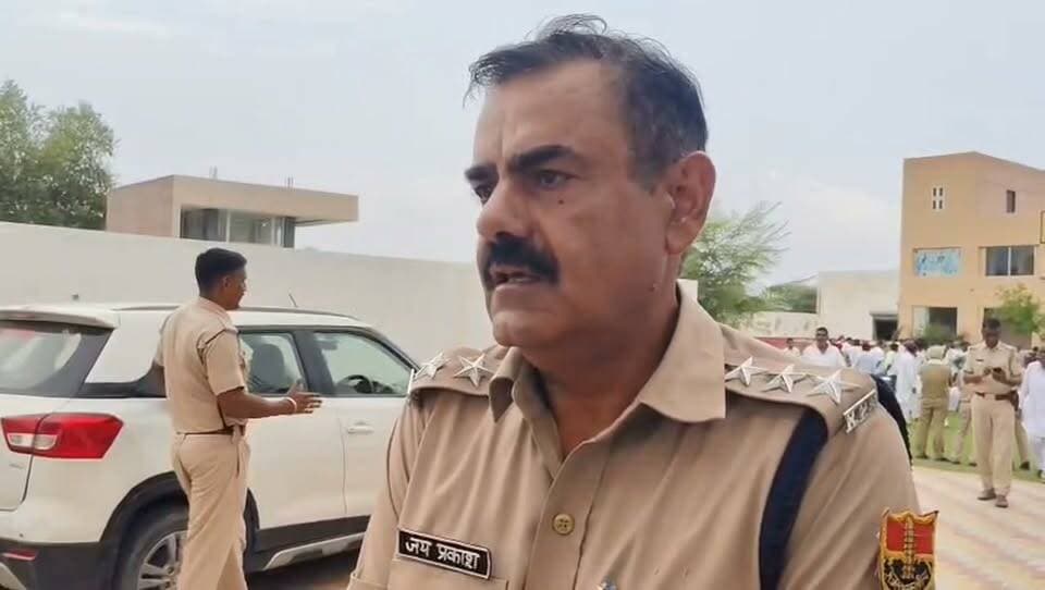 विधायक शिमला नायक को डिटेन किये जाने पर देखिए क्या कहा DSP जयप्रकाश बेनीवाल ने