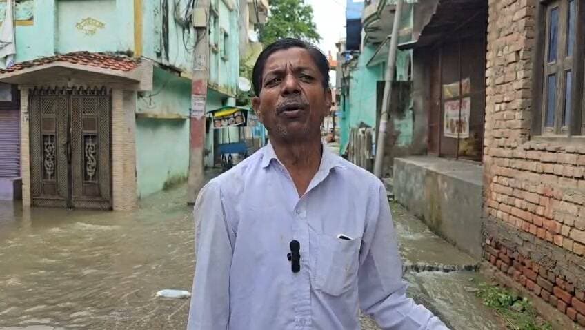 हमीरपुर में बारिश के हाल