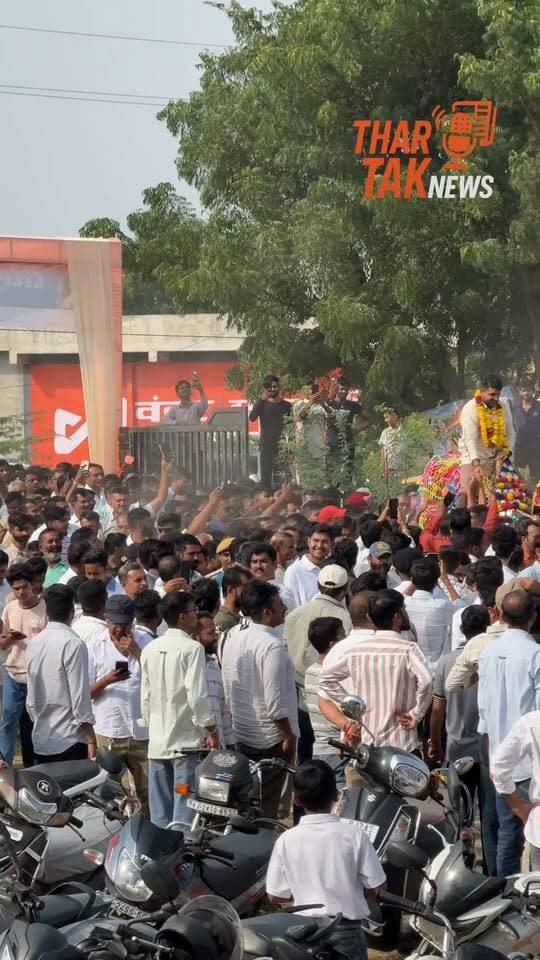 सरलीकरण ईडब्ल्यूएस यात्रा में शिव विधायक रविंद्र सिंह भाटी का भव्य स्वागत