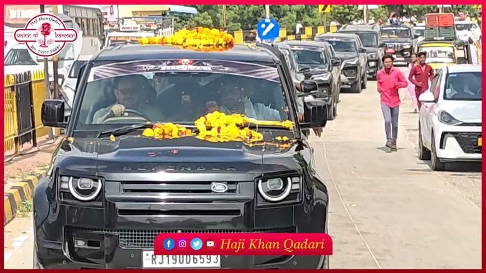 शिव विधायक रविन्द्र सिंह भाटी का आहोर से निकला काफिला, जगह जगह पर हो रहा हैं जबरदस्त तरीके से स्वागत...
Ravindra Singh Bhati