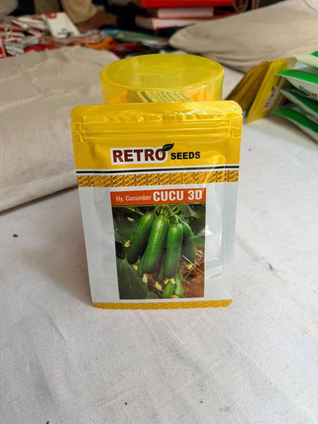 Retro Cucu 3D खीरें की टॉप वेरायटी