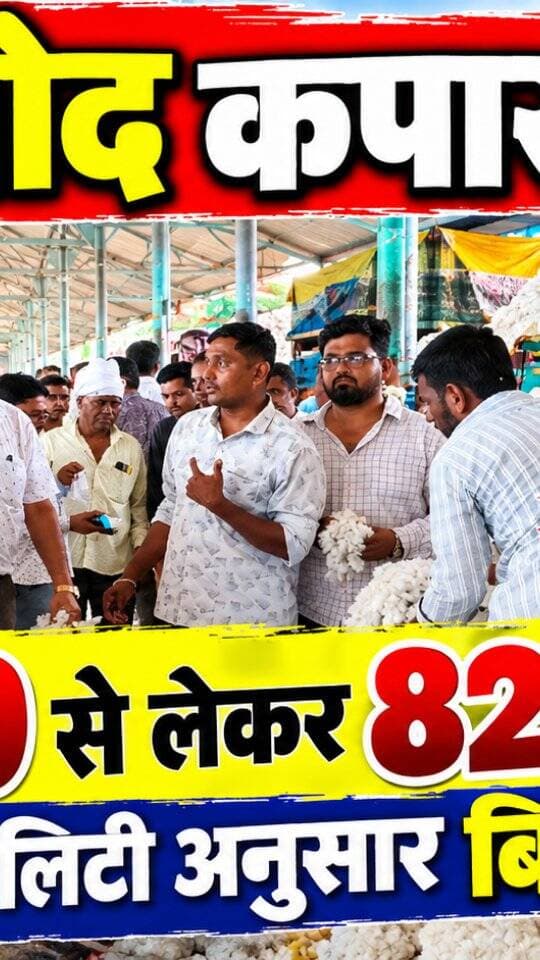 आज कपास के भाव में तेजी 🔥, कपास मंडी में तेजी
आज कपास 6200 से 8200 तक क्वालिटी अनुसार बिका...
28 सितंबर 2026
Dhamnod Mandi Bhav
.
.
.
.
.
.
.
.
.
.
.
.
.
.
.
.
#dhamnodmandibhav #kapasmandirates #kapaskabhav #kapaskamandibhav #mandinews