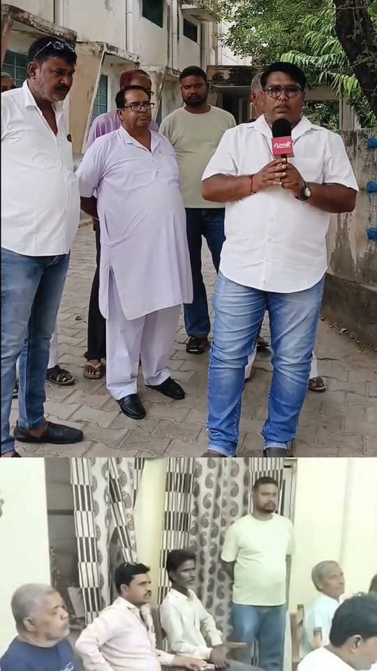 रतनगढ़ के वार्ड 37 व 38 के लोग एक माह से जूझ रहे हैं पानी की समस्या से, एक्सईएन को मिलकर बताई समस्या