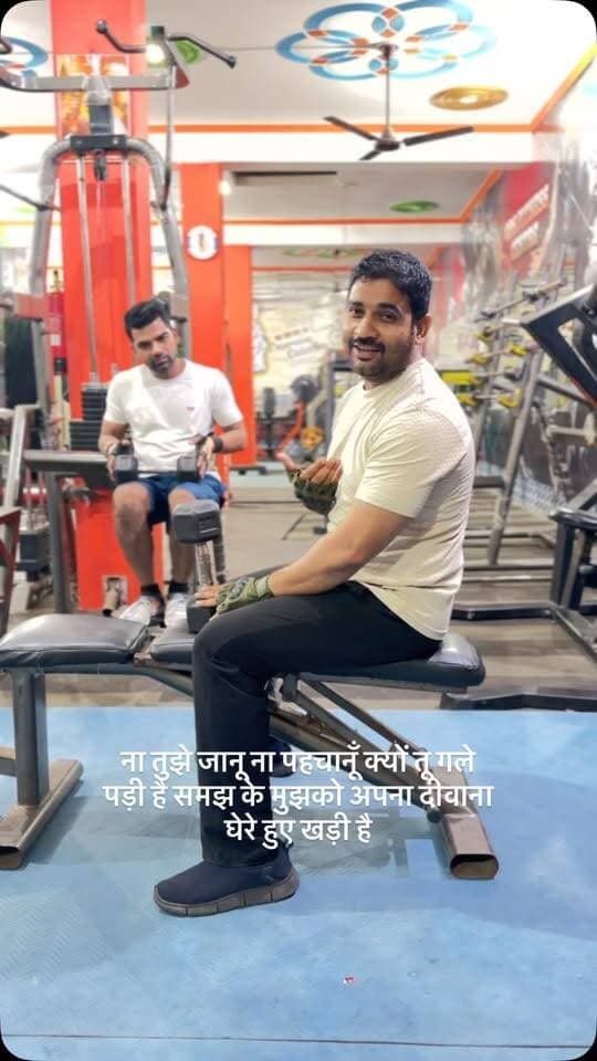 Gym me masti time…