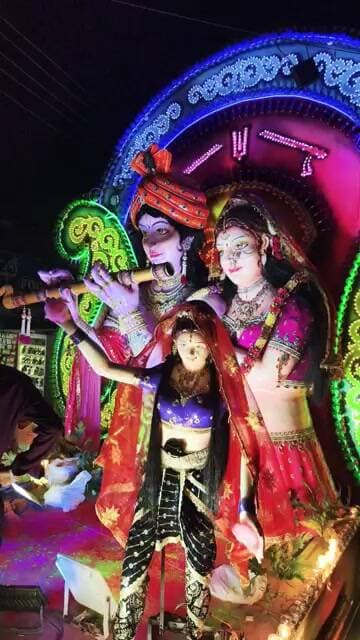 विभिन्न प्रसंगों पर आधारित ऐतिहासिक विसर्जन झांकियां निकली#rajnandgaon #