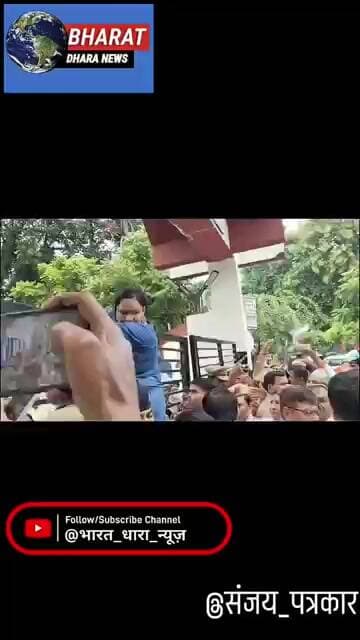 मेरठ में कांग्रेस का हल्लाबोल, बारिश में बदला पूरा नजारा !