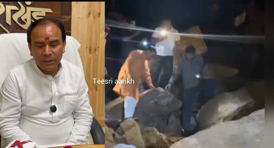 आपदा प्रभावित क्षेत्र में पहुंचे कैबिनेट मंत्री डॉ. धन सिंह रावत, मौके पर लिया नुकसान का जायजा,बैठक कर अधिकारियों को त्वरित कार्रवाई के दिए निर्देश