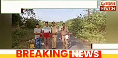 महिदपुर सिटी थाना पुलिस ने सलमान मंसुरी को तलवार के साथ किया गिरफ्तार