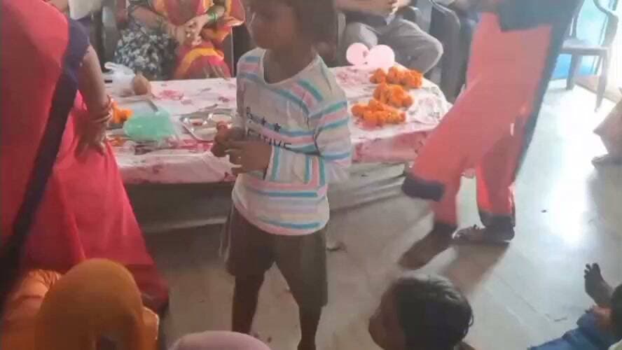 कोलायत मे आँगन मिलन कार्यक्रम हुआ