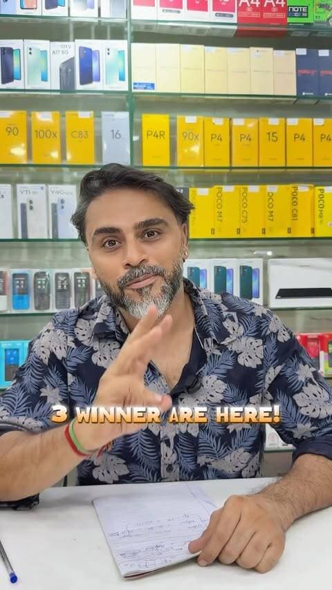 🏆 CREATOR CHALLENGE — WINNERS ARE HERE! 🔥
Bhopal ke creators ne dikhaya apna creativity + content game! 🎥✨
Sunny Mobile Shoppe ke Creator Challenge mein 3 creators ne apni शानदार performance se जीत हासिल की! 🏆
🥇 1st Winner — Foodie Therapy
🥈 2nd Winner — Videshi Bhopali
🥉 3rd Winner — Apna Bhopal
Congratulations to all the winners! 🎉❤️
Aap sabne creativity ko next level par le jaakar prove kiya ki Bhopal mein talent ki koi kami nahi! 🔥
Keep creating. Keep growing. 🚀
#SunnyMobileShoppe #CreatorChallenge #BhopalCreators #Bhopal #bhopalcontentcreators