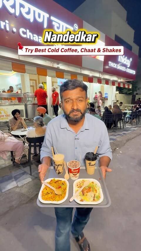 ☕🥤 Nanded mein Best Cold Coffee, Shakes & Chat ka hunt? 😍🔥
Aaj gheun aalo aahe ekdum must-visit spot! 🤩