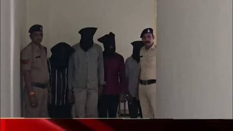 लूट-डकैती के एक साल पुराने मामले का खुलासा, 4 आरोपी गिरफ्तार