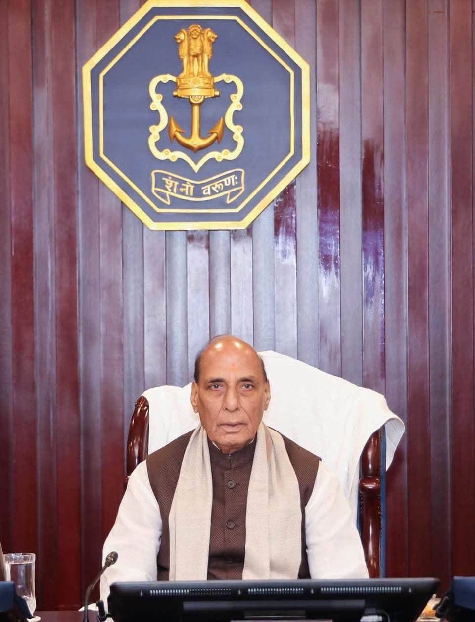 Addressed the Indian Navy Commanders' Conference at Nausena Bhawan in New Delhi today.
The ongoing 'Operation Urja Suraksha' has once again demonstrated the Indian Navy's professionalism and operational readiness to protect our energy supply lines and national interests.
The Indian Navy's presence in IOR and beyond continues to strengthen India's vision of MAHASAGAR.
The deliberations included harnessing AI, Big Data, autonomous and uncrewed systems, cyber operations, logistics, training and technology absorption towards maintaining a Combat Ready – Credible – Cohesive – Future Ready force, guided by the principles of Jointness, Aatmanirbharta, and Innovation.
