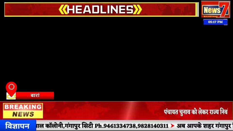 #news बारां में कांग्रेस का धरना, निर्वाचन प्रक्रिया पर उठे सवाल #news7 #baran #todaynews