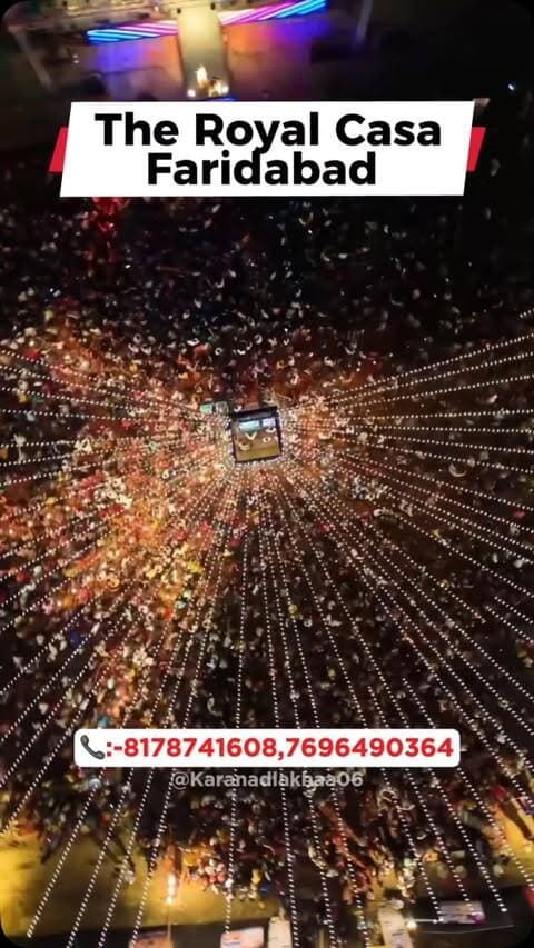 14 तारीख को होने वाली है एक ऐसी रात जहाँ होगा Dance, DJ, Dandiya, Food & Full-On Masti! 😍✨
📍 The Royal Casa, Faridabad
⏰ 6 PM – 12 AM
🎟️ Single Entry – ₹399
❤️ Couple Entry – ₹699
🥢 Free Dandiya Sticks + Food Included!
Follow @karanadlakhaa06 for more
#viral #trending #instagram #explore #followforfollowback
