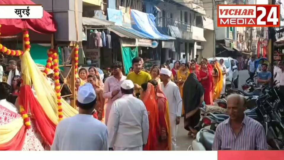 आखिर स्वर्ण-रजत-कांस्य की पालकी में क्या विराजमान था, जिसे देखने उमड़ा सैलाब? #khurai #khuraimadhyapradesh #khurainews #KhuraiNews #jain #jinvani #tarantaran #palkiyatra