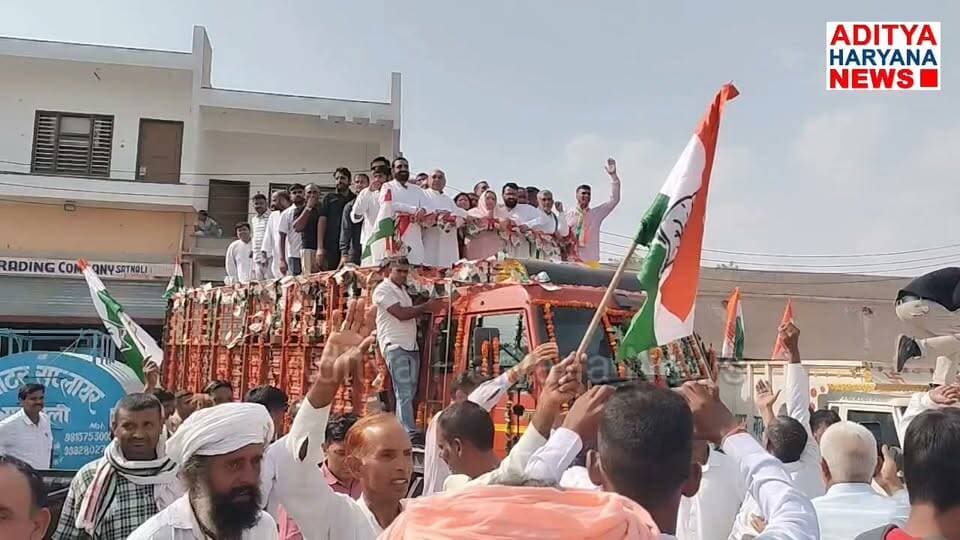 राव दान सिंह ने सतनाली में BJP की कार्य प्रणाली की जमकर आलोचना की